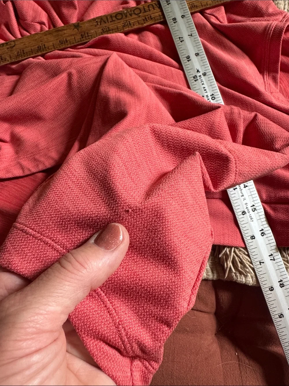Toad&Co Tomboy tech dress cap sleeve coral salmon athletic women’s S NEW snags - Picture 7 of 12